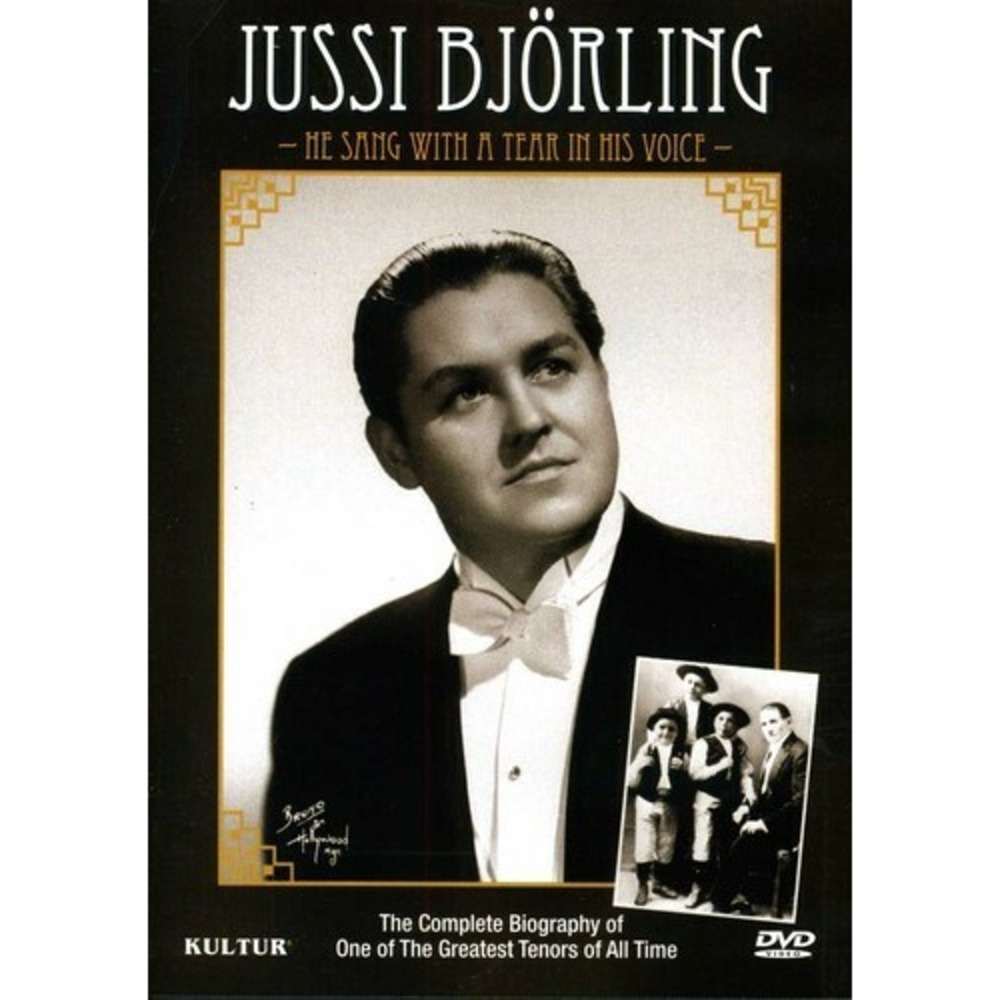 Jussi Bjorling: He Sang With a Tear -‎ Biography - KULTUR - DVD - NEW Sealed